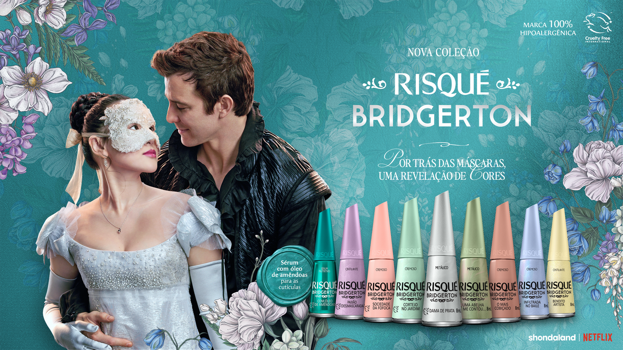 Campanha Risqué Bridgerton